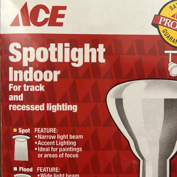 ACE Brand Spotlight Indoor Bulbs BR30 65Watts 6 PK NEW for track/recessed light - Picture 6 of 6